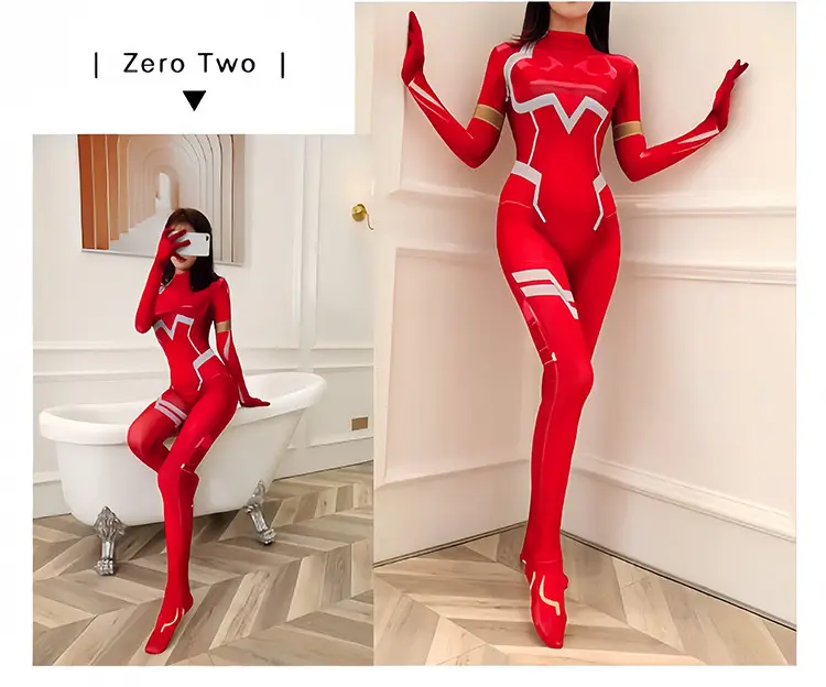Cross-border Halloween Daji Cos Costume Black Women's Spider-Man Jumpsuit Asika Watch Pioneer Clothes — feature 12