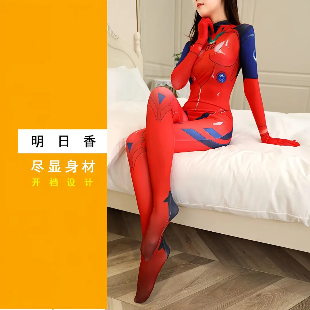 Cross-border Halloween Daji Cos Costume Black Women's Spider-Man Jumpsuit Asika Watch Pioneer Clothes