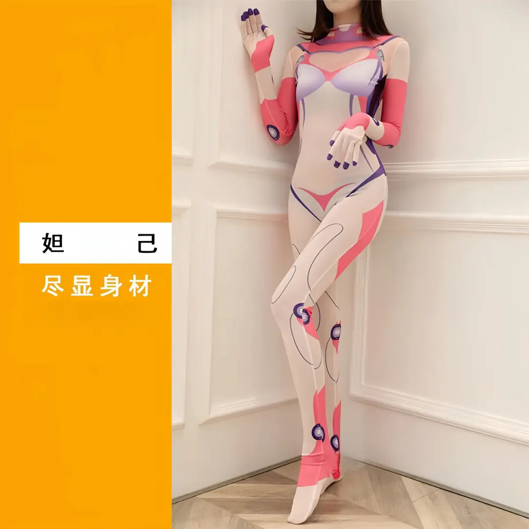 Cross-border Halloween Daji Cos Costume Black Women's Spider-Man Jumpsuit Asika Watch Pioneer Clothes