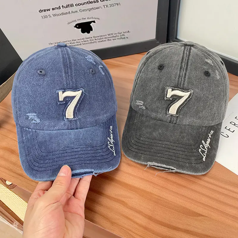 Women's 3D Digital Print Baseball Cap Grey 546cm — feature 16