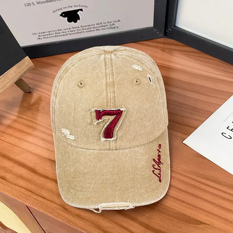 Women's 3D Digital Print Baseball Cap Grey 546cm