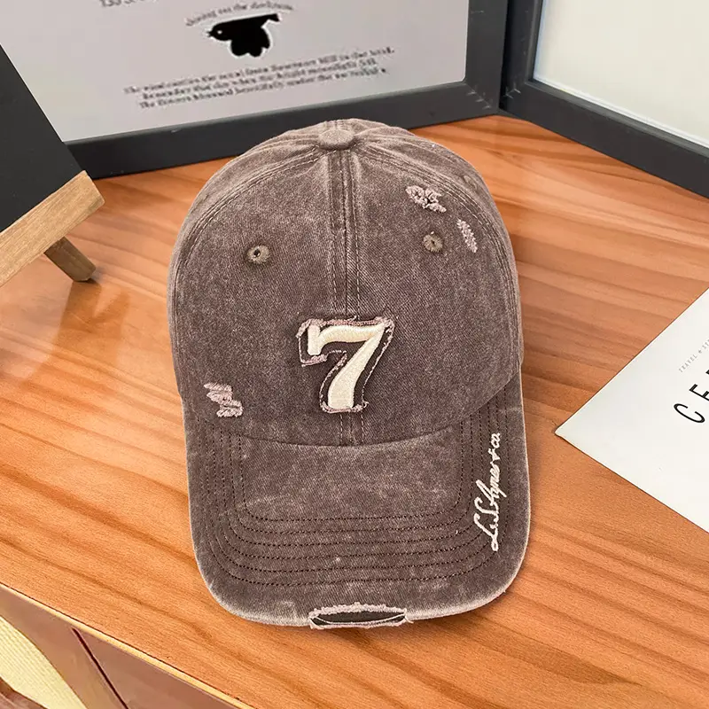 Women's 3D Digital Print Baseball Cap Grey 546cm