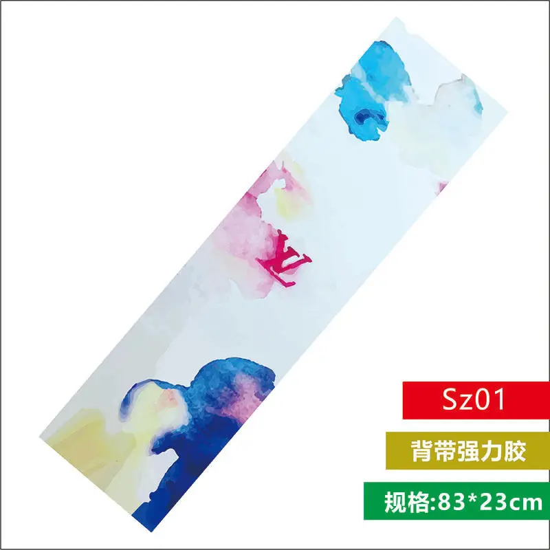Skateboard double rocker sandpaper professional frosted long board dance board tide brand air hole waterproof professional stick fine sandpaper wear-resistant - Image 10