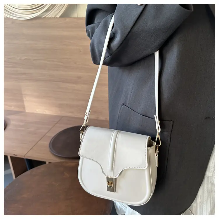 White French Style Saddle Bag for Women 2025 — feature 9