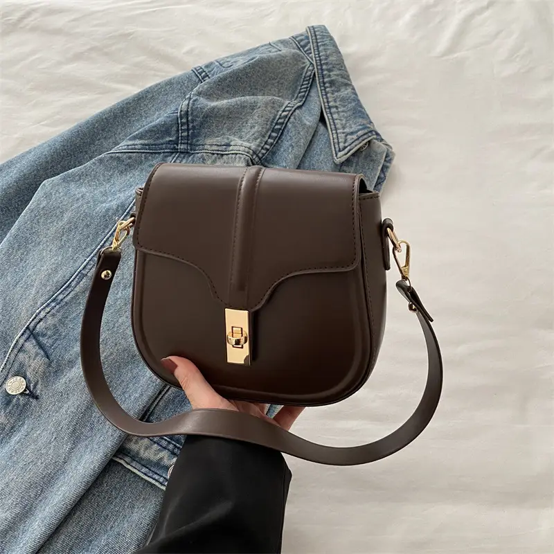 White French Style Saddle Bag for Women 2025 - Image 4