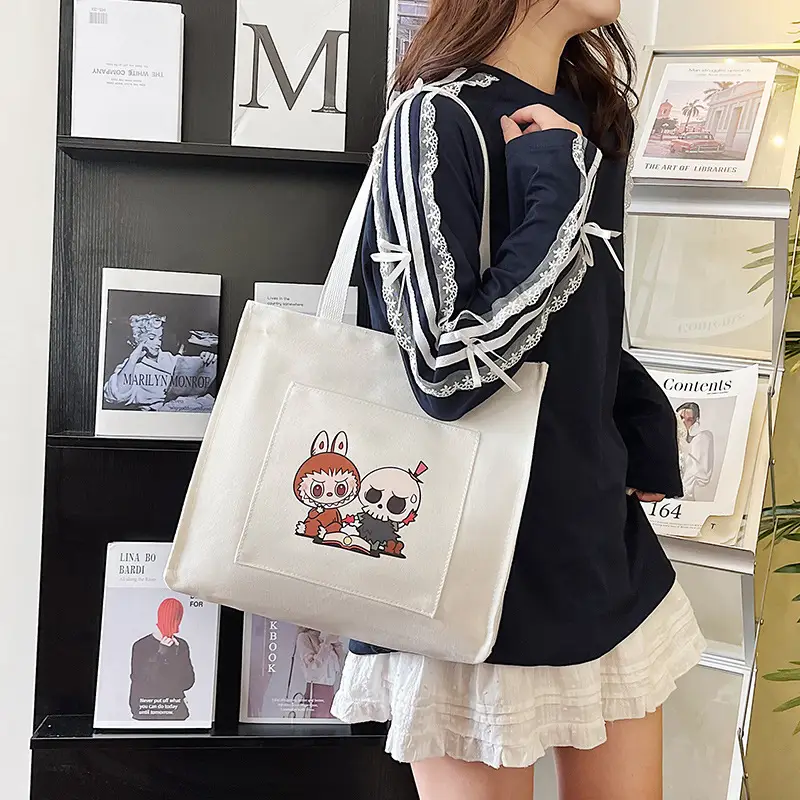 Cute Cartoon Satchel Bag for Women Tan 2025