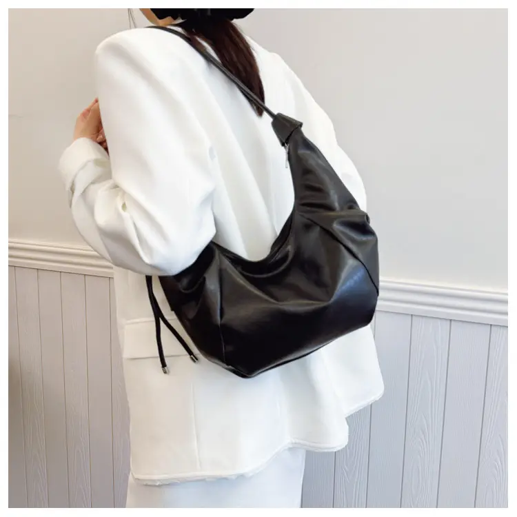 Women Vintage Brown PU Shoulder Bag — feature 18