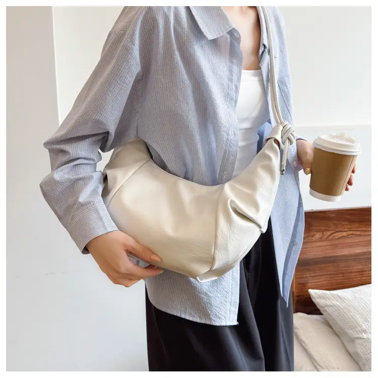 Women Vintage Brown PU Shoulder Bag — feature 8