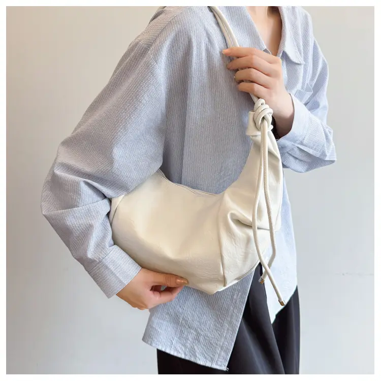 Women Vintage Brown PU Shoulder Bag — feature 9