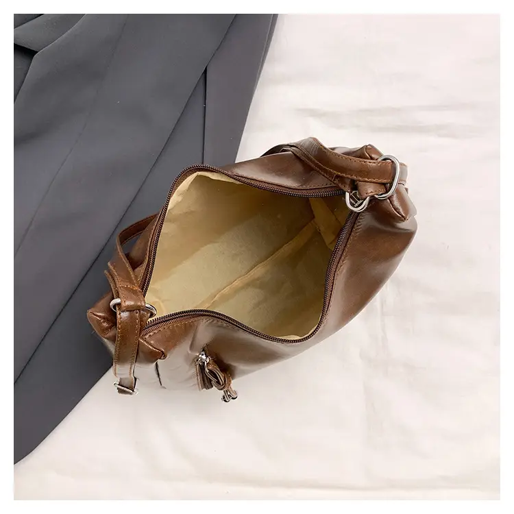 Retro Brown Leather Tote Bag for Women 2026 — feature 23