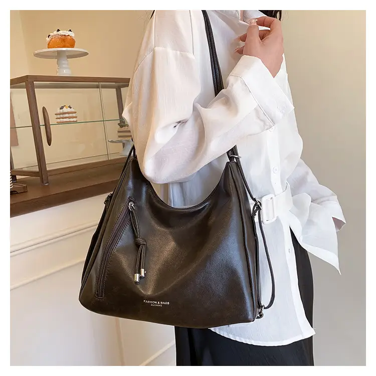 Retro Brown Leather Tote Bag for Women 2026 — feature 38