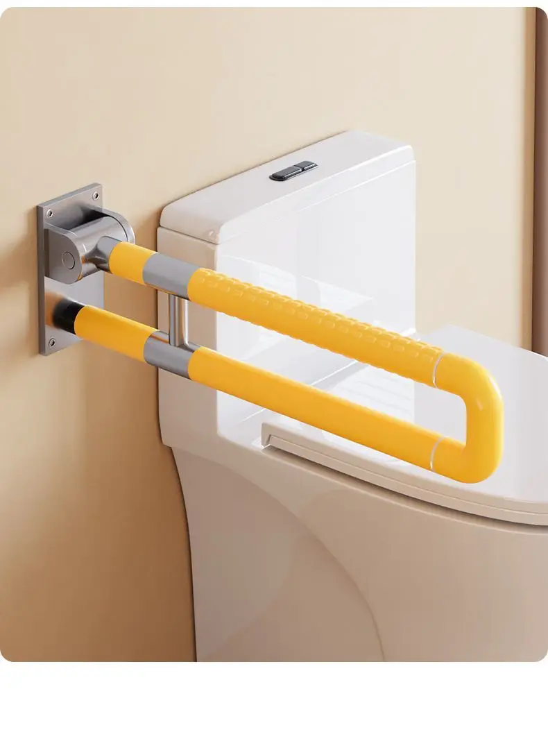 Toilet Toilet Handrail Folding Toilet for the Elderly Toilet Bathroom Safety Barrier-free Non-slip Railing for the Disabled — feature 27