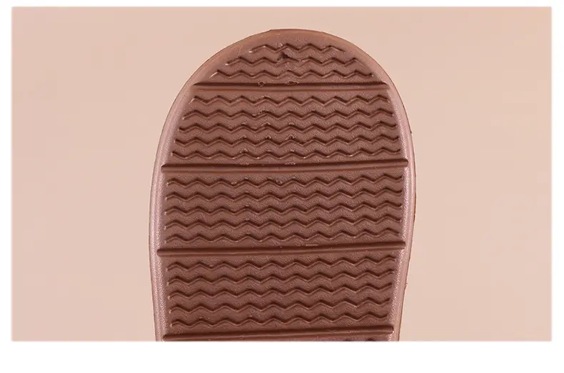 Cross-Border 2025 New Faux Suede Home Cotton Slippers, Ethnic Style Fashionable Thick-Soled Non-Slip Warm Cotton Slippers — feature 13