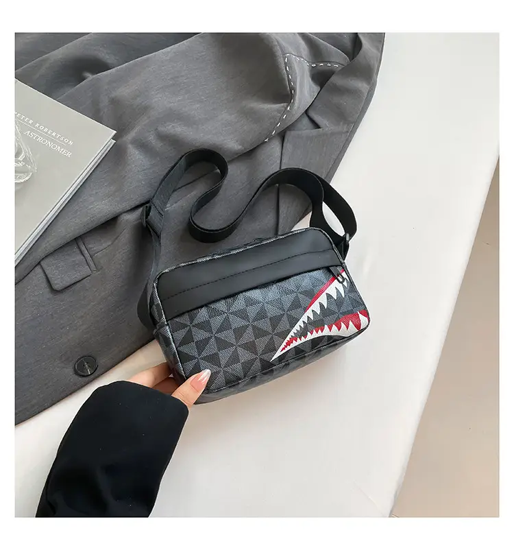 2025 Spring Shoulder Bag with Retro Print & Mobile Cover