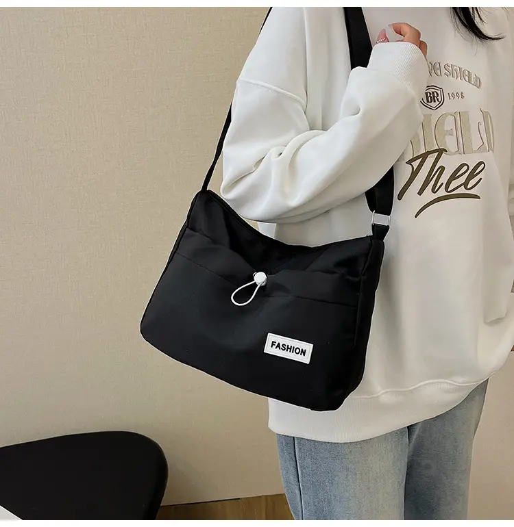 White Korean Travel Crossbody Bag for Men — feature 26