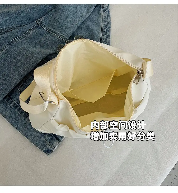 White Korean Travel Crossbody Bag for Men — feature 27