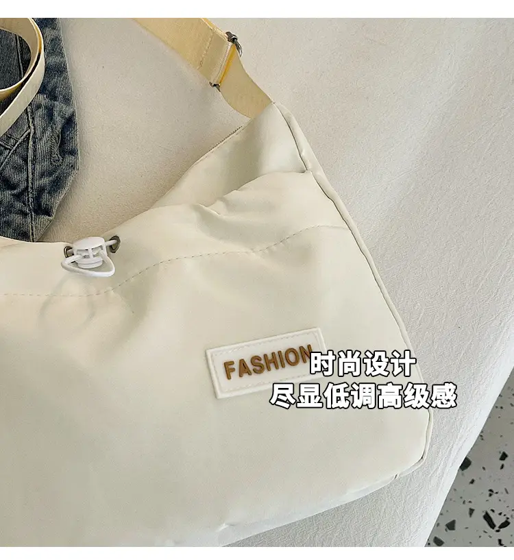 White Korean Travel Crossbody Bag for Men — feature 39