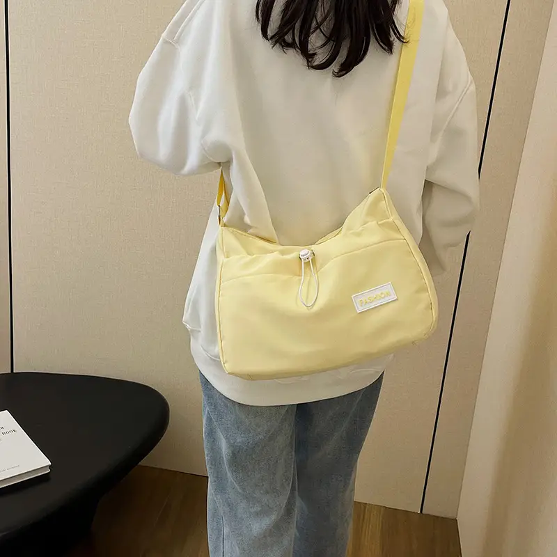White Korean Travel Crossbody Bag for Men — feature 42