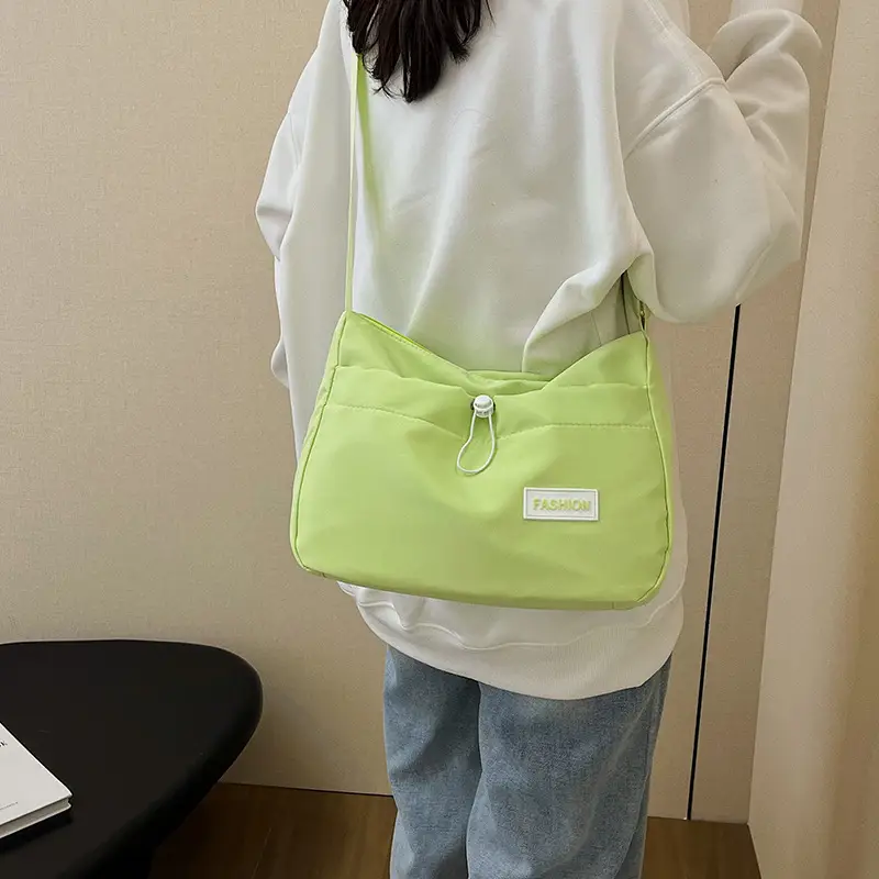 White Korean Travel Crossbody Bag for Men — feature 50
