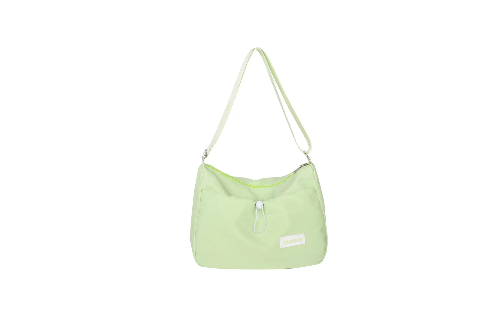 White Korean Travel Crossbody Bag for Men - Image 5
