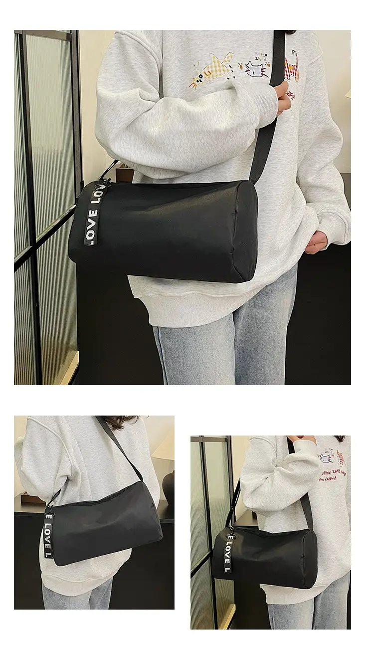 Love Black Crossbody Bag for Women Casual Travel — feature 27