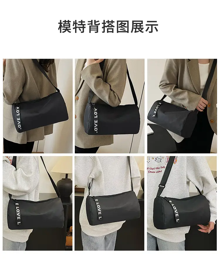 Love Black Crossbody Bag for Women Casual Travel — feature 29