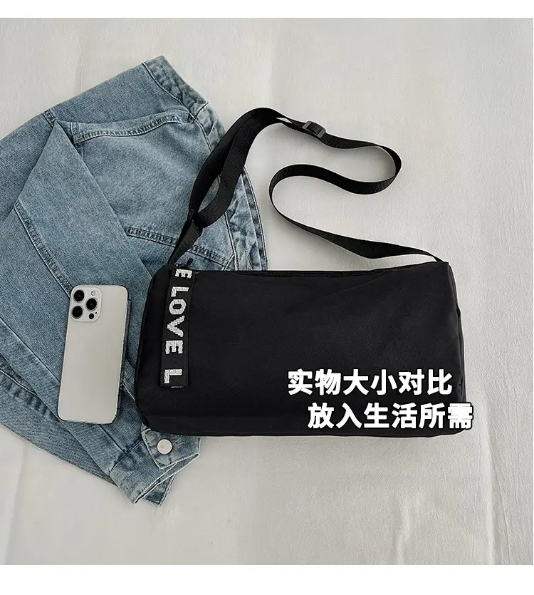 Love Black Crossbody Bag for Women Casual Travel — feature 31