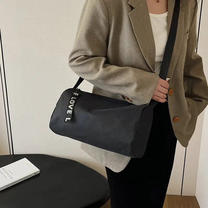 Love Black Crossbody Bag for Women Casual Travel — feature 34