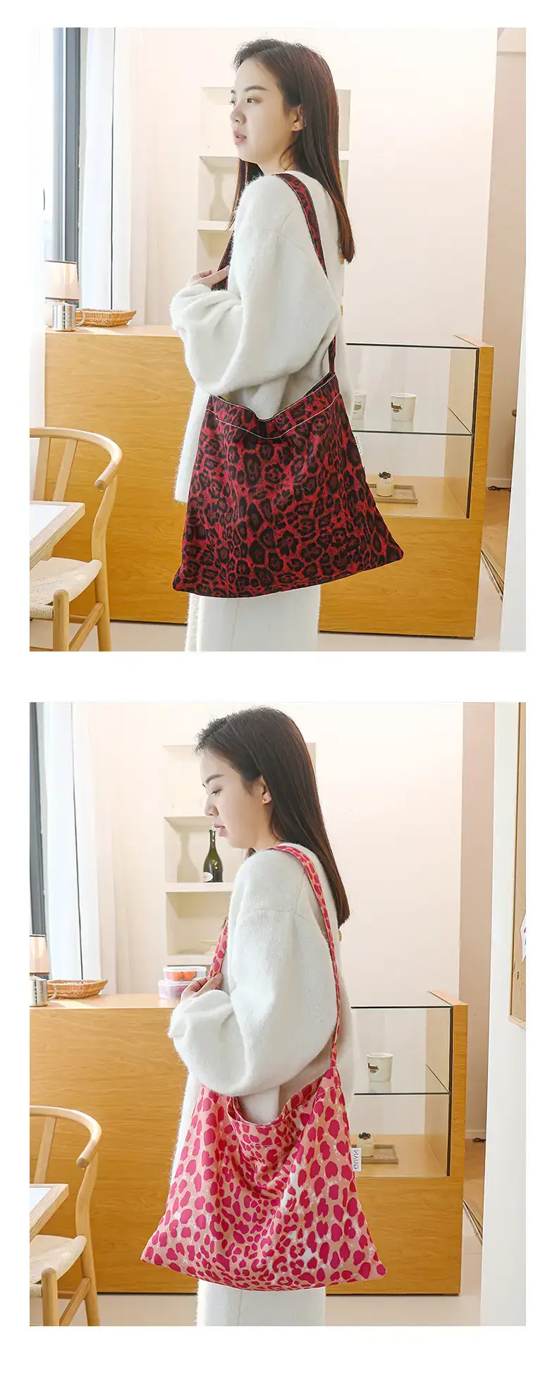 2025 Korean Style Floral Cloth Bags Large Capacity — feature 7