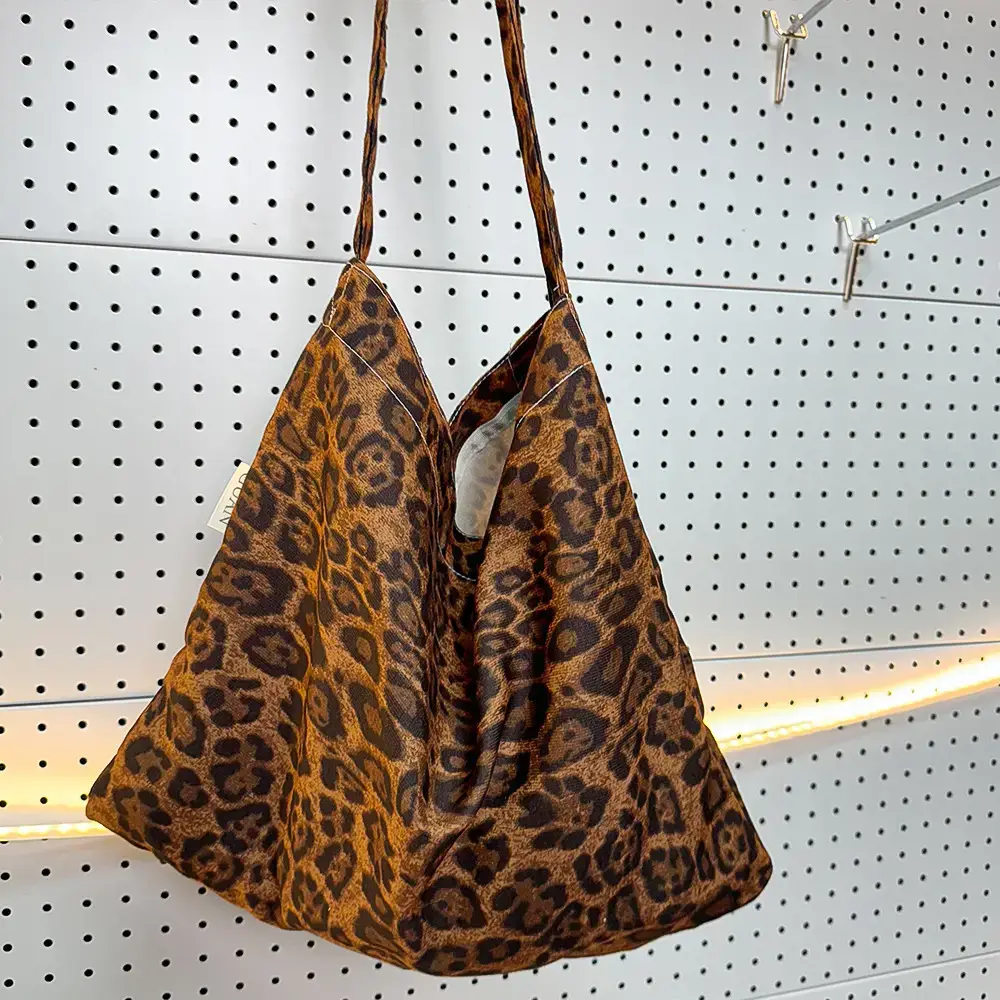 2025 Korean Style Floral Cloth Bags Large Capacity