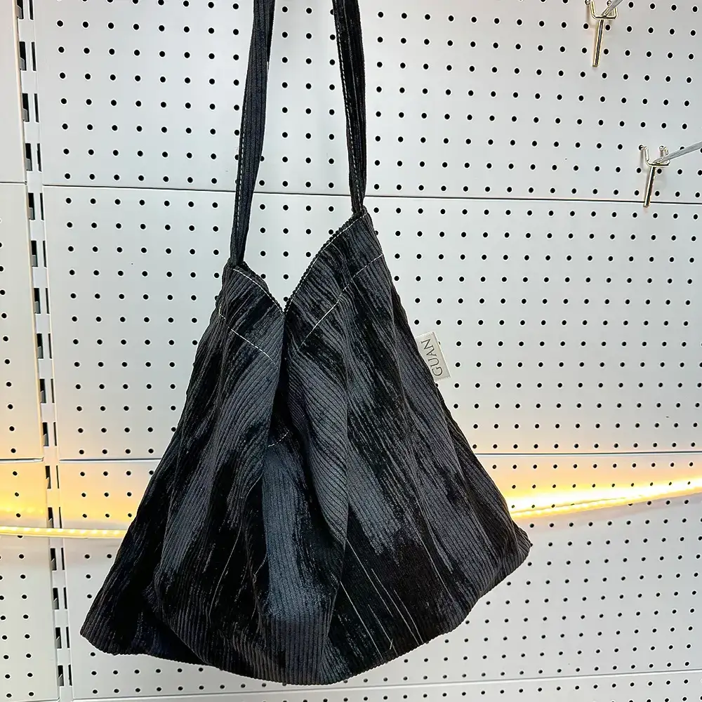 2025 Korean Style Floral Cloth Bags Large Capacity