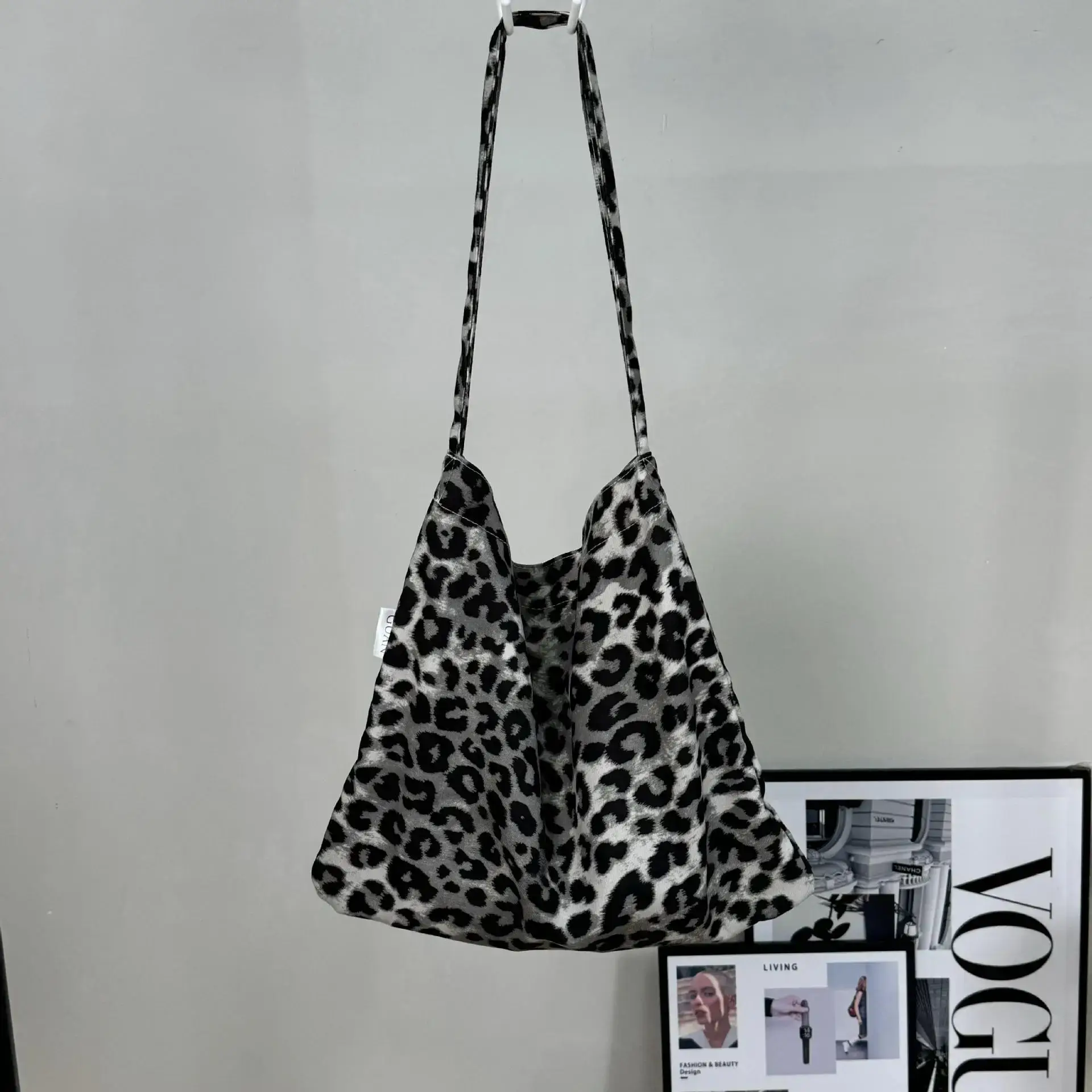 2025 Korean Style Floral Cloth Bags Large Capacity