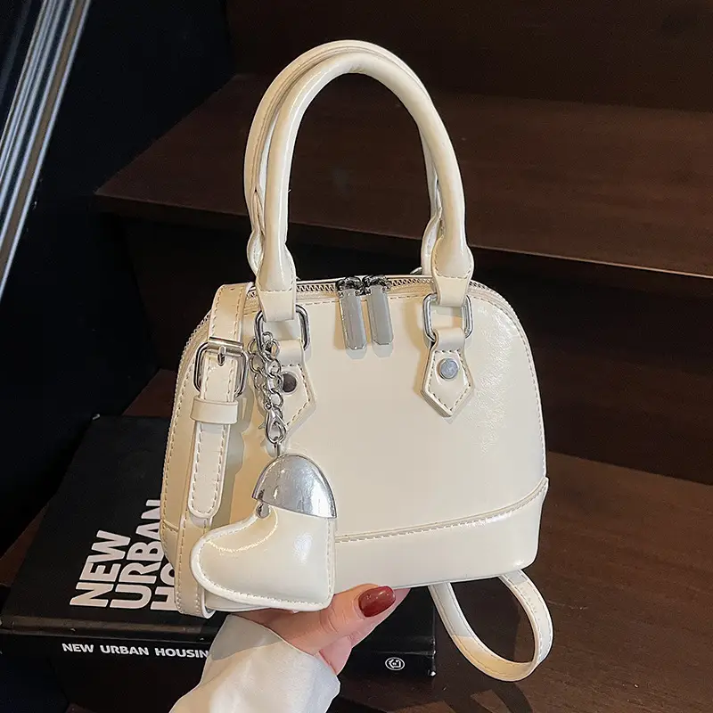 2026 Vintage Shell Bag Single Shoulder Crossbody Women's Handbag