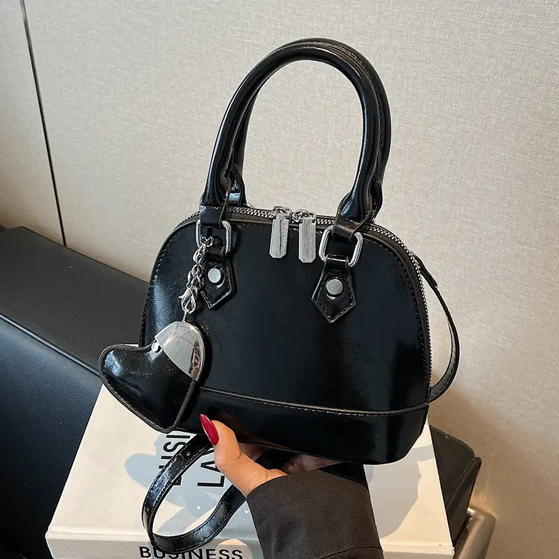 2026 Vintage Shell Bag Single Shoulder Crossbody Women's Handbag
