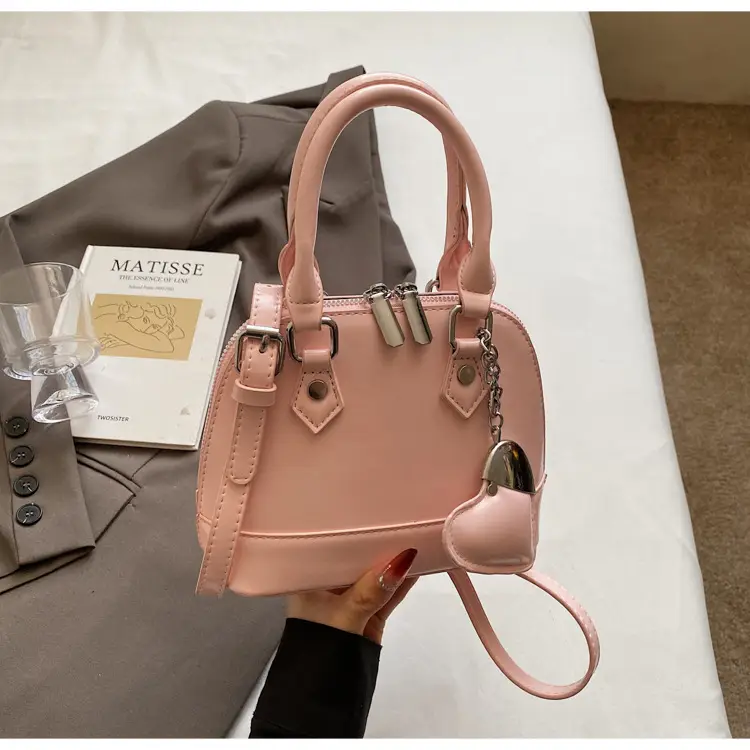 2026 Vintage Shell Bag Single Shoulder Crossbody Women's Handbag