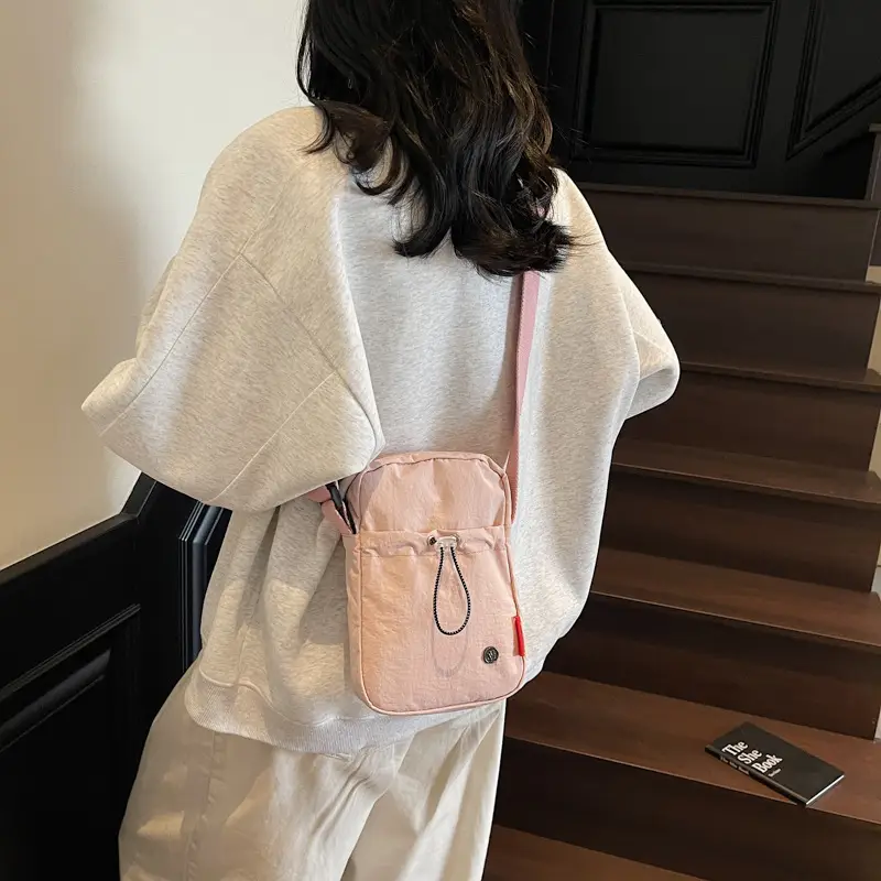 Women Retro Pink Crossbody Bag 2025 - Image 8