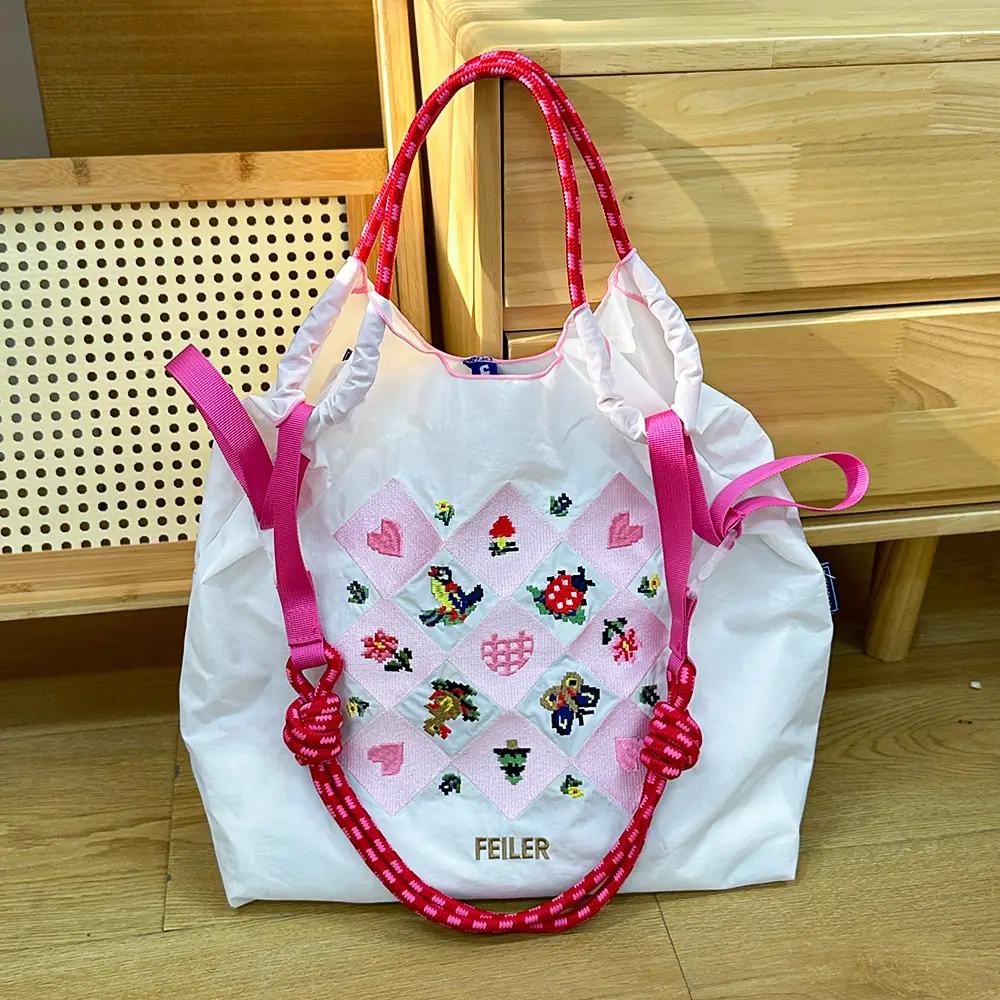 2025 Embroidered Japanese Style Women's Tote Bag - Image 34