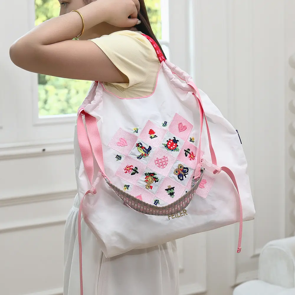 2025 Embroidered Japanese Style Women's Tote Bag — feature 5