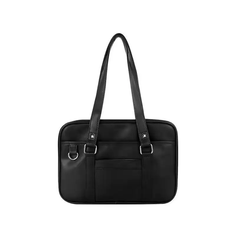 Black Japanese Original College Student Bag - Image 8