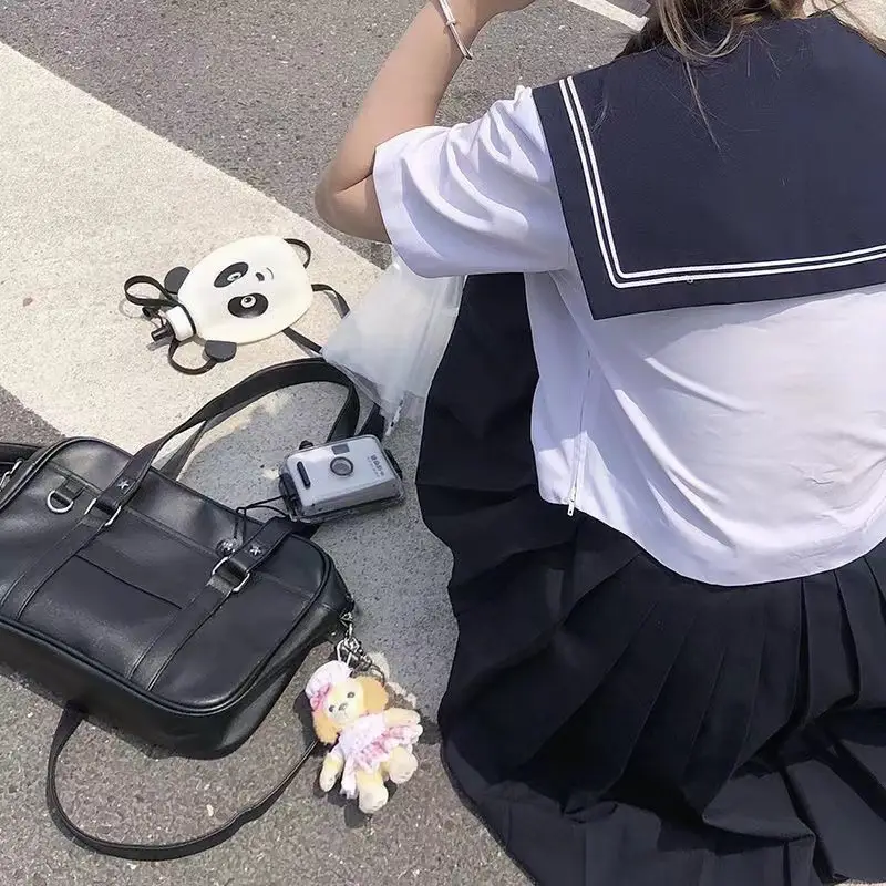 Black Japanese Original College Student Bag — feature 6