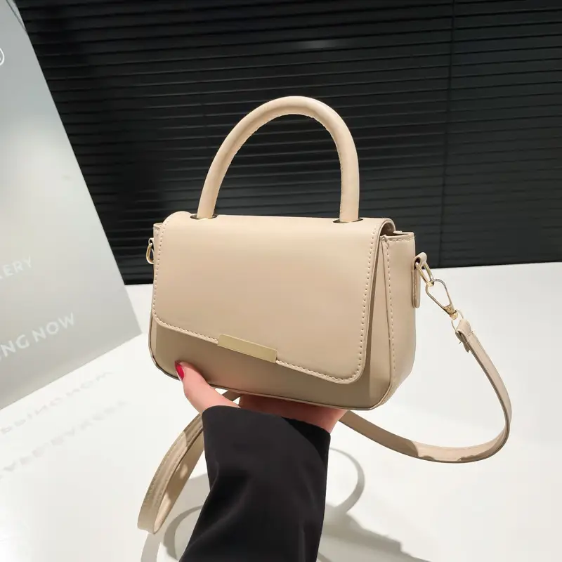 Women's Beige Shoulder Crossbody Bag 2025 New Style