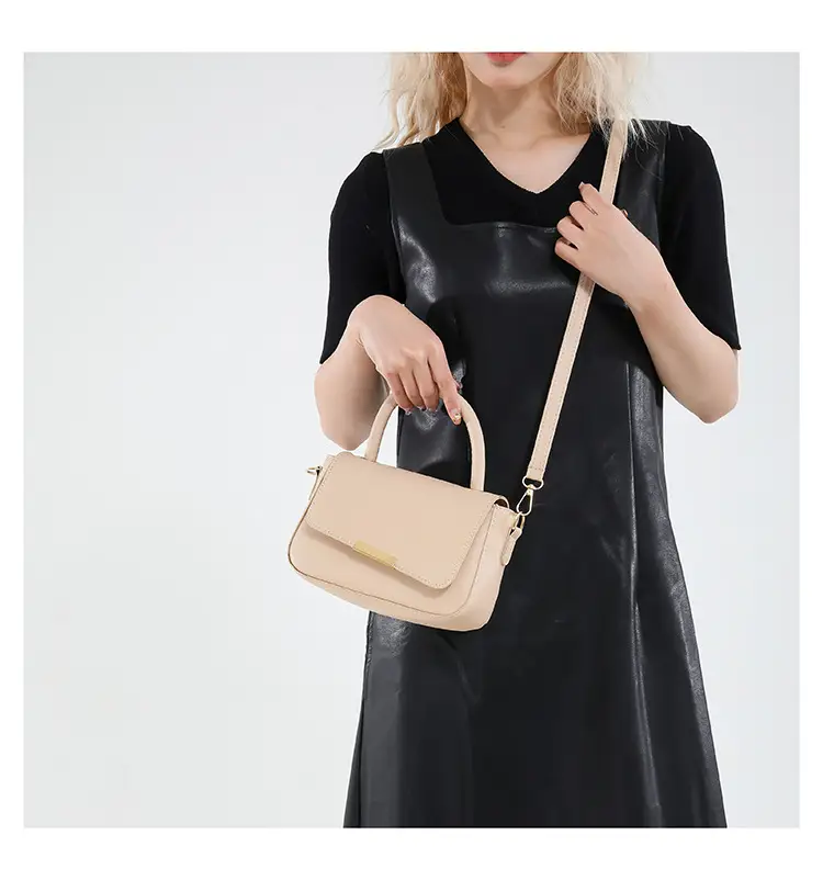 Women's Beige Shoulder Crossbody Bag 2025 New Style — feature 11