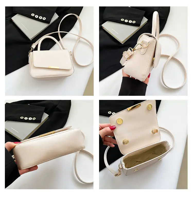Women's Beige Shoulder Crossbody Bag 2025 New Style — feature 7