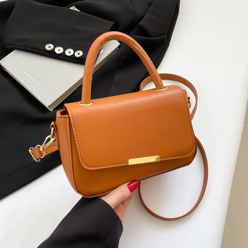 Women's Beige Shoulder Crossbody Bag 2025 New Style