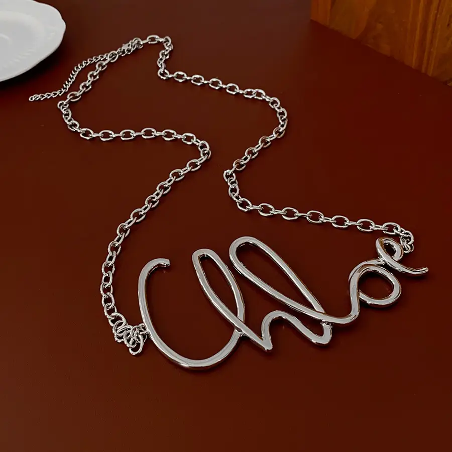 Islamic Calligraphy Waist Chain Gold Silver Metal for Women — feature 8