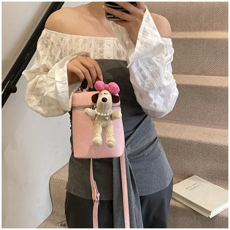 Mobile Phone Mini Bag Women Yellow Shoulder Crossbody — feature 17