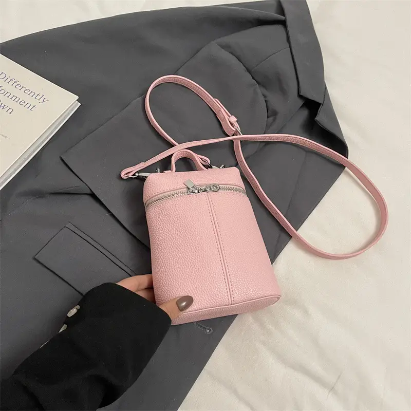 Mobile Phone Mini Bag Women Yellow Shoulder Crossbody - Image 10
