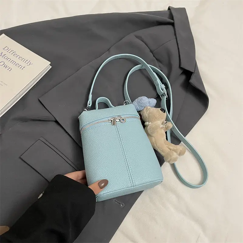 Mobile Phone Mini Bag Women Yellow Shoulder Crossbody - Image 2