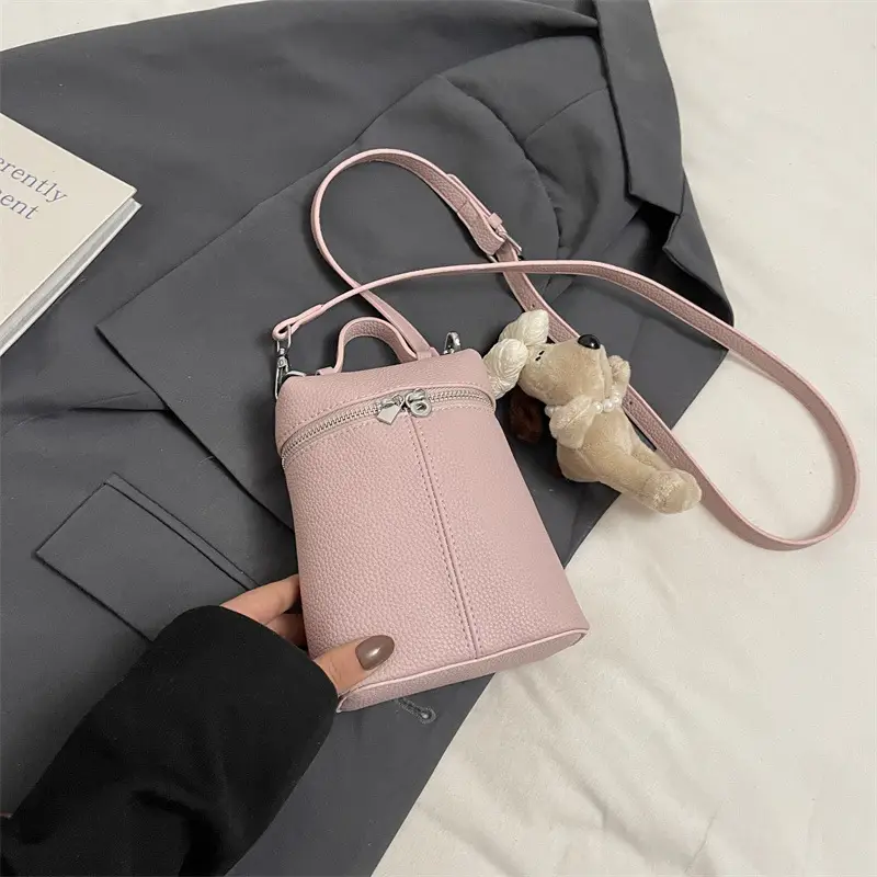 Mobile Phone Mini Bag Women Yellow Shoulder Crossbody - Image 3