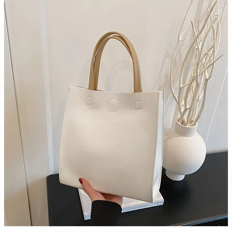 White Leather Shoulder Bag for Girls 2025 Spring — feature 25
